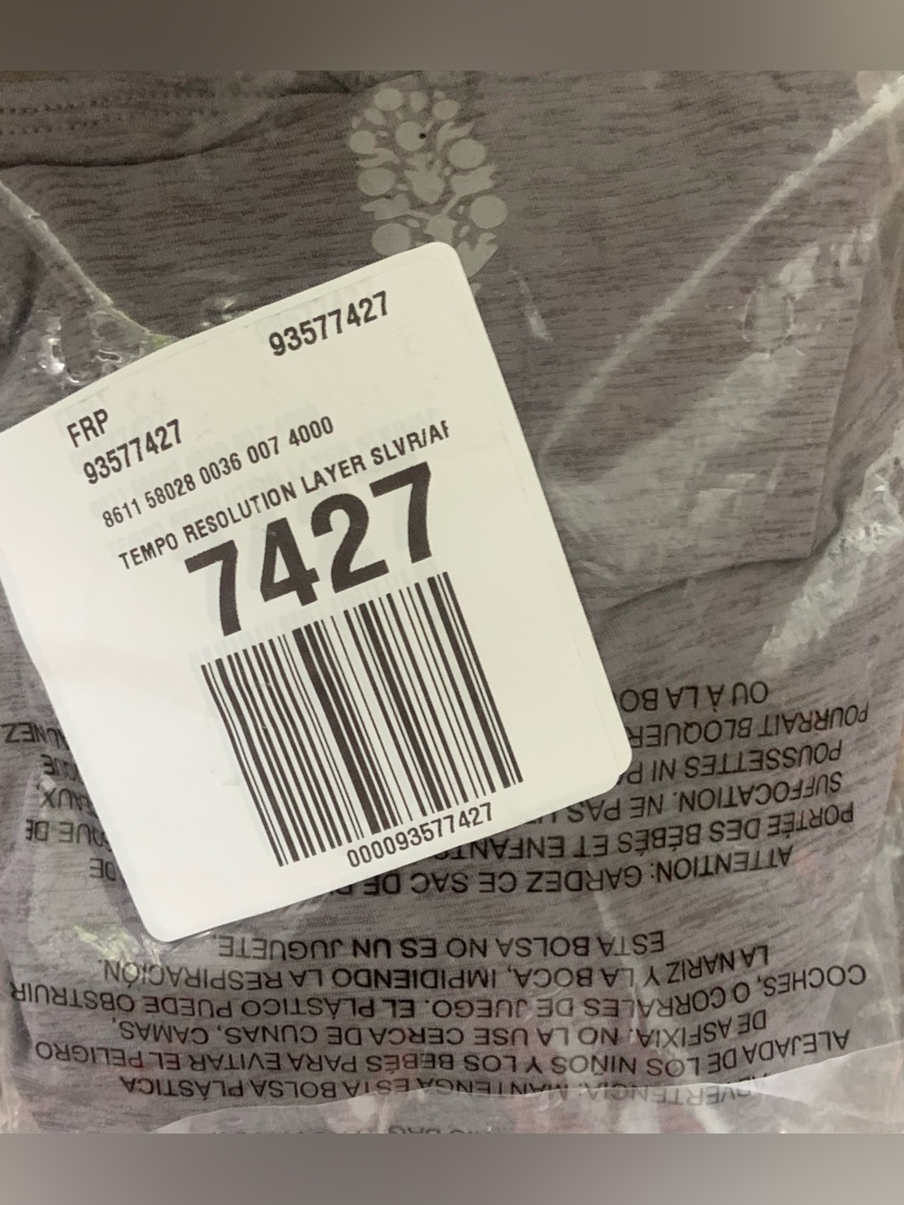FP Movement by Free People ~ Tempo Resolution Layer ~ XS ~ Color: Gunmetal ~ NWT - Picture 11 of 15